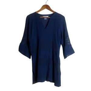 Bianca nygard navy sheer tunic. Size 10‎